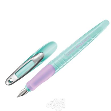 Ручка пір'яна Herlitz My.pen Girl Mint  м'ятно-рожевий корпус