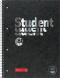 Блокнот Brunnen Student Premium  А4 в клітинку, Білий, А4