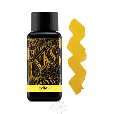 Чорнило Diamine Ink 30мл, жовті/коричневі відтінки, 30 ml, Yellow