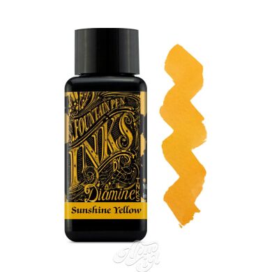 Чорнило Diamine Ink 30мл, жовті/коричневі відтінки, 30 ml, Sunshine Yellow