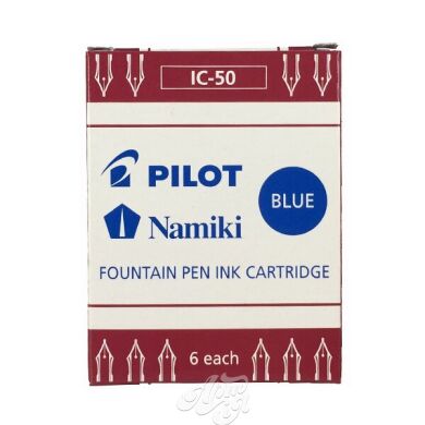 Картриджі Pilot Fountain Pen (IC-50), 6 шт., Синій