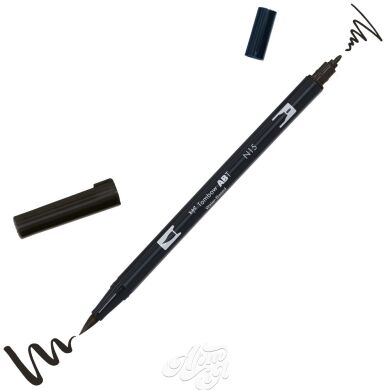 Tombow ABT Dual Brush N15 Чорний