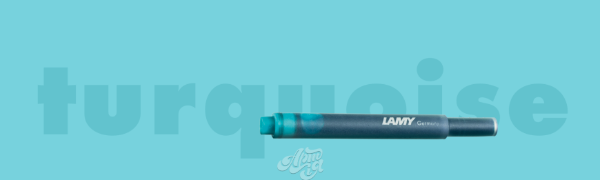 Картриджі LAMY T10, 5шт., Бірюзовий