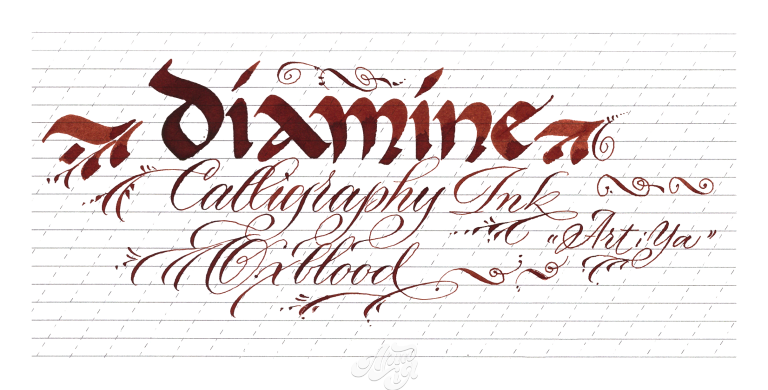 Чорнило Diamine Ink 30мл, червоні/помаранчеві відтінки, 30 ml, Oxblood