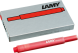 Картриджі LAMY T10, 5шт., Червоний