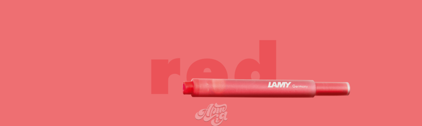 Картриджі LAMY T10, 5шт., Червоний