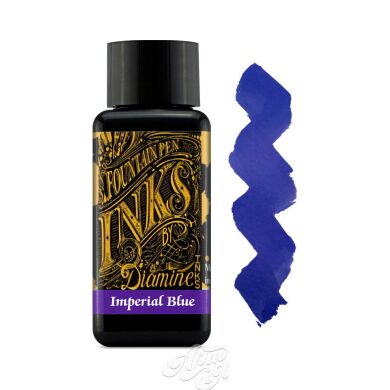Чорнило Diamine Ink 30мл, сині/блакитні відтінки, 30 ml, Imperial Blue