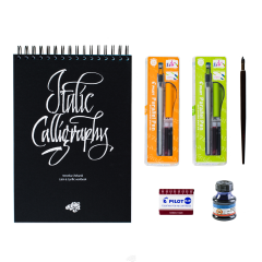 Set: Workbook Italian calligraphy - maximum for a gift