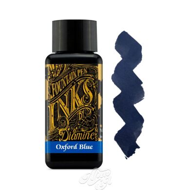 Чорнило Diamine Ink 30мл, сині/блакитні відтінки, 30 ml, Oxford Blue