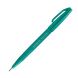 Pentel Sign Pen Brush Tip NEW COLORS, Turquoise Green